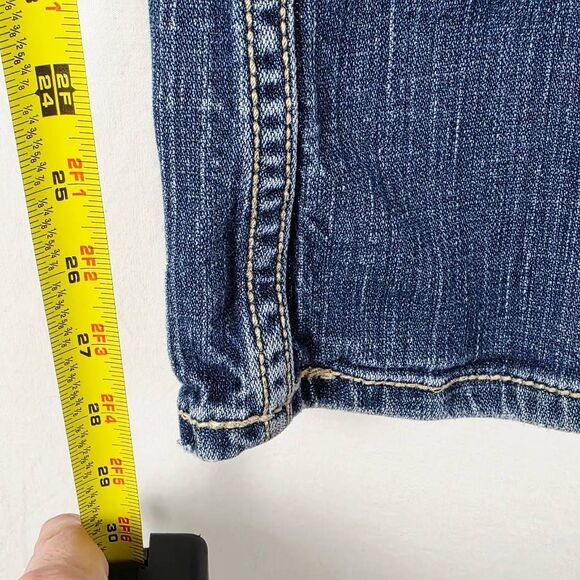 BKE Lexi Bootcut Jeans Women’s 26x31.5 Embellished Pockets - Picture 15 of 16